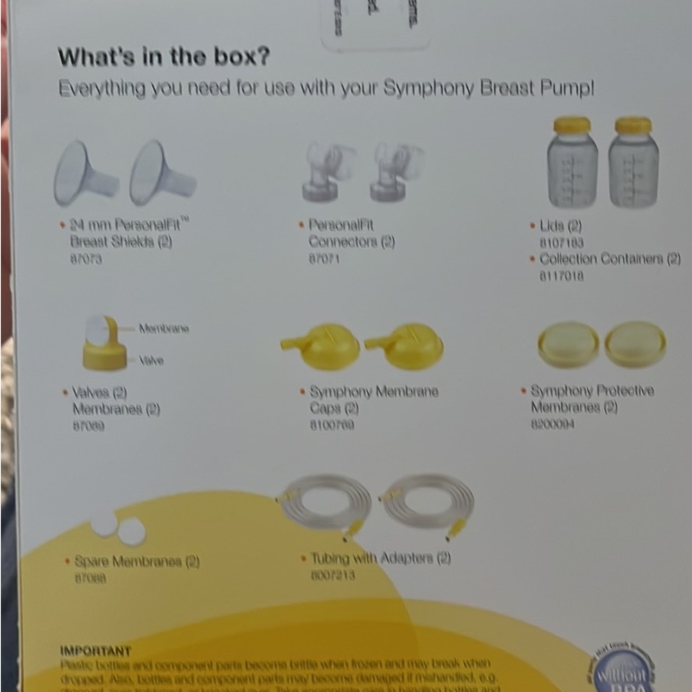 Medela Symphony Pumping Kit